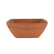 G.E.T. Enterprises B-SQ-11-M GET Arbor Faux Wood Bowl, 5 qt., Brown - photo 3