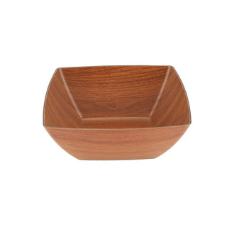 G.E.T. Enterprises B-SQ-11-M GET Arbor Faux Wood Bowl, 5 qt., Brown - Default Title