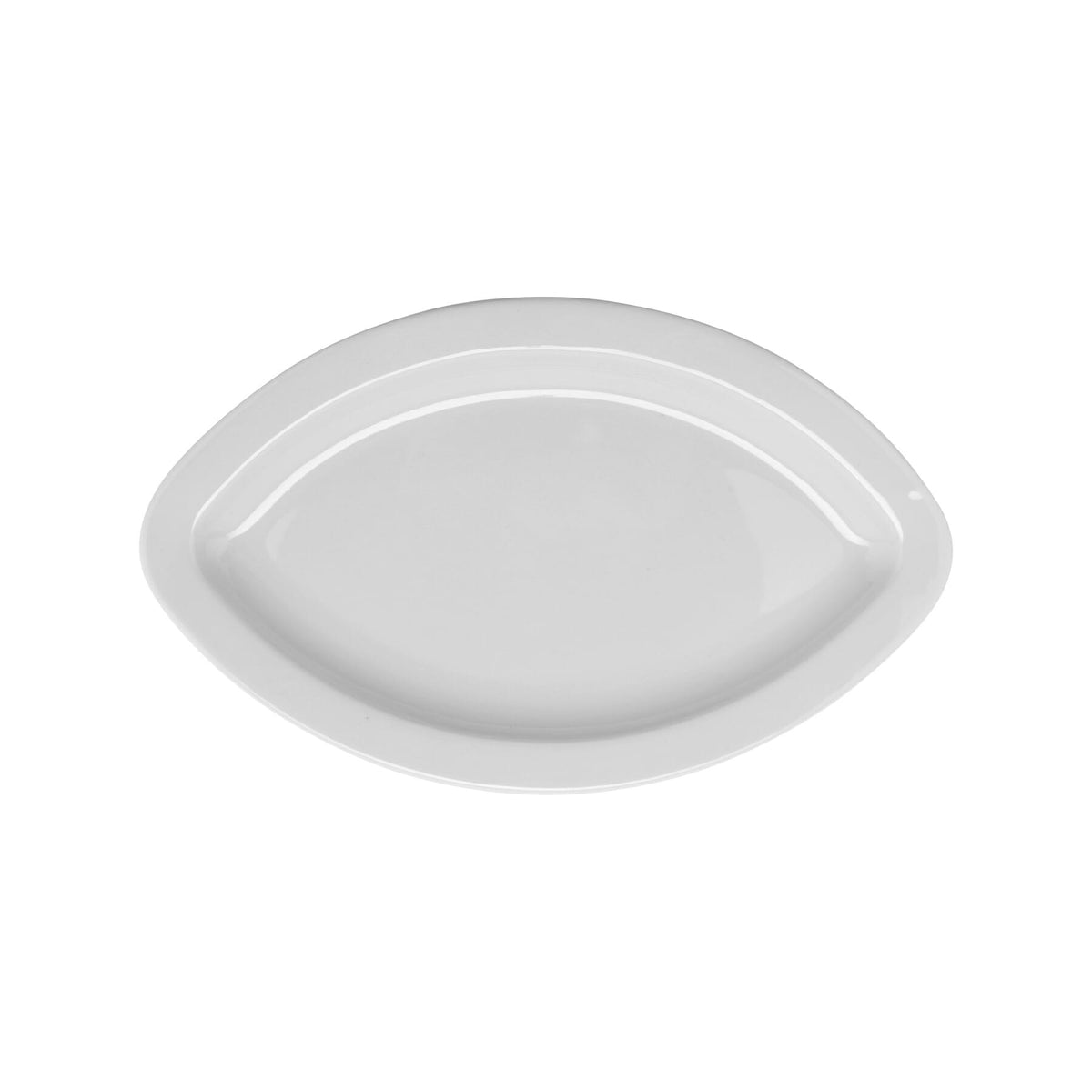 Corona by GET Enterprises PA1101927812 Elegance Porcelain Platter, 7 3/4" x 12 3/4", 12/Case - photo 2