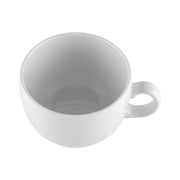 G.E.T. Enterprises C-1001 GET Black Elegance Melamine Mug, 18 oz., 12/Case - White