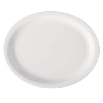 Corona by GET Enterprises PA1101807812 Actualite Porcelain Platter, 11" x 13", 12/Case - Default Title