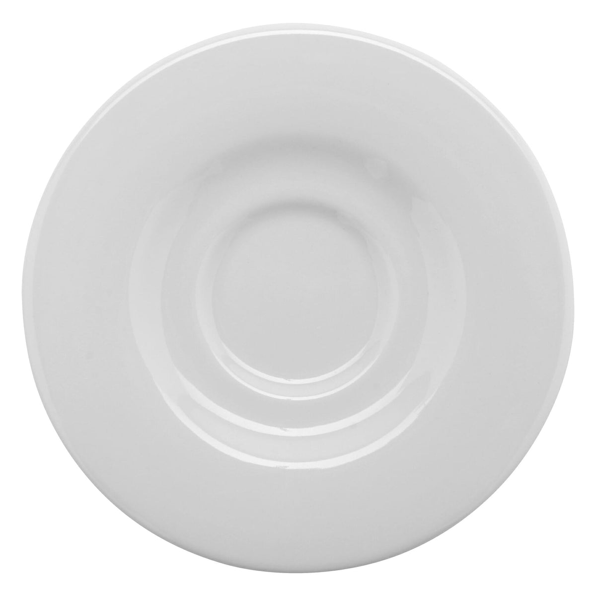 Corona by GET Enterprises PA1101900324 Actualite Porcelain Saucer, 6 1/2" Diameter, 24/Case - photo 2