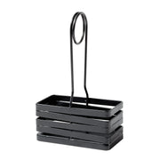 G.E.T. Enterprises CAD-42-MG Metal Pepper Caddy, 2" x 4", Gray - Default Title