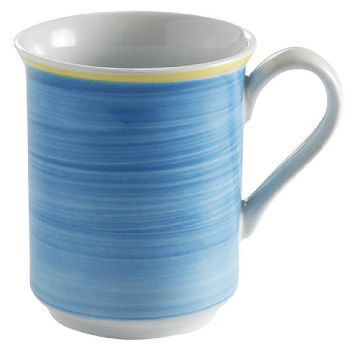 Corona by GET Enterprises Calypso Porcelain Mug, 11 oz., 24/Case - Blue Yellow