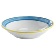 Corona by GET Enterprises Calypso Porcelain Monkey Dish, 4 oz., 24/Case - Blue Bright White White Yellow