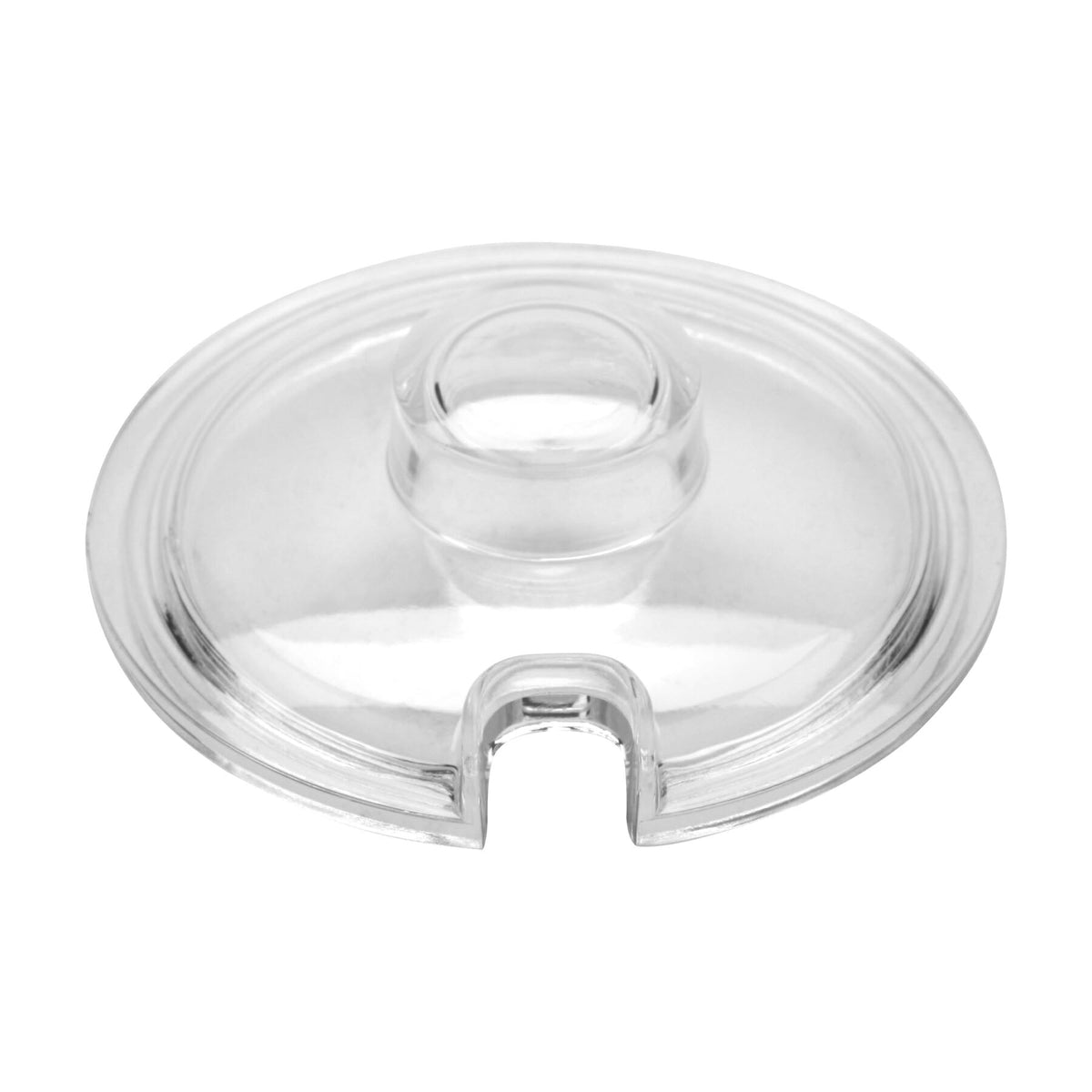G.E.T. Enterprises CD-8-C-2-CL Plastic Lid, 3" Diameter, Clear - Default Title
