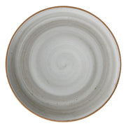 Corona by GET Enterprises Artisan Porcelain Plate, 12/Case - Gray
