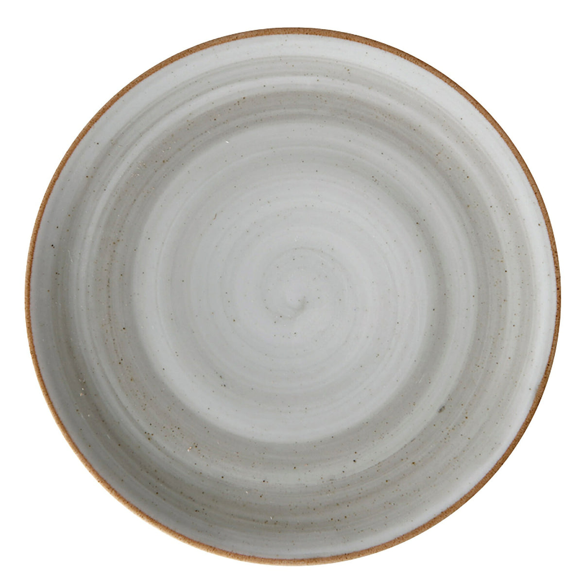 Corona by GET Enterprises Artisan Porcelain Plate, 12/Case - Gray