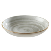 Corona by GET Enterprises Artisan Porcelain Plate, 10" Diameter, 12/Case - Gray