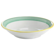 Corona by GET Enterprises Calypso Porcelain Monkey Dish, 4 oz., 24/Case - Green White Yellow