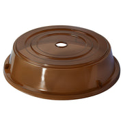 G.E.T. Enterprises CO-101 Polypropylene Plate Cover, 11 7/8" Diameter, 12/Case - Amber