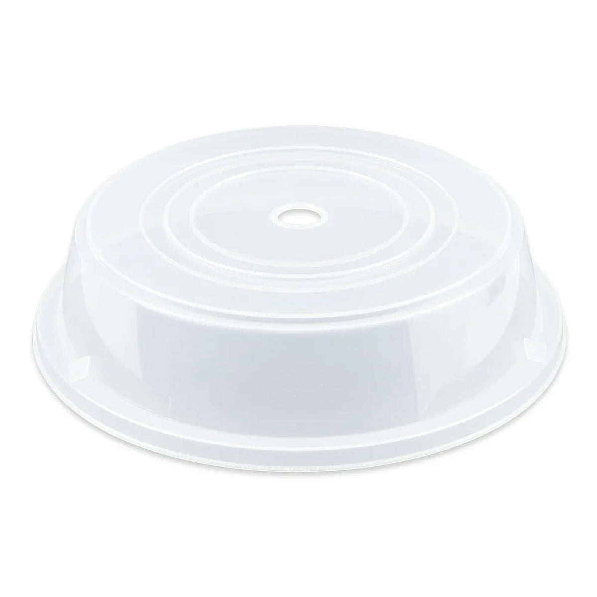 G.E.T. Enterprises CO-101 Polypropylene Plate Cover, 11 7/8" Diameter, 12/Case - Clear