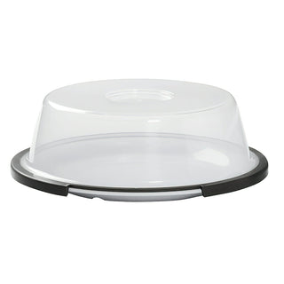 G.E.T. Enterprises CO-107-CL Polypropylene Plate Cover, 2 3/4" Diameter, Clear, 24/Case - Default Title