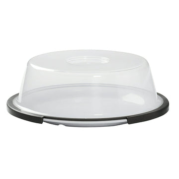 G.E.T. Enterprises CO-107-CL Polypropylene Plate Cover, 2 3/4" Diameter, Clear, 24/Case - Default Title