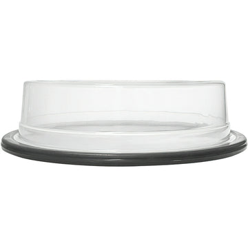 G.E.T. Enterprises CO-111-CL Polypropylene Plate Cover, 11 3/4" Diameter, Clear, 24/Case - Default Title