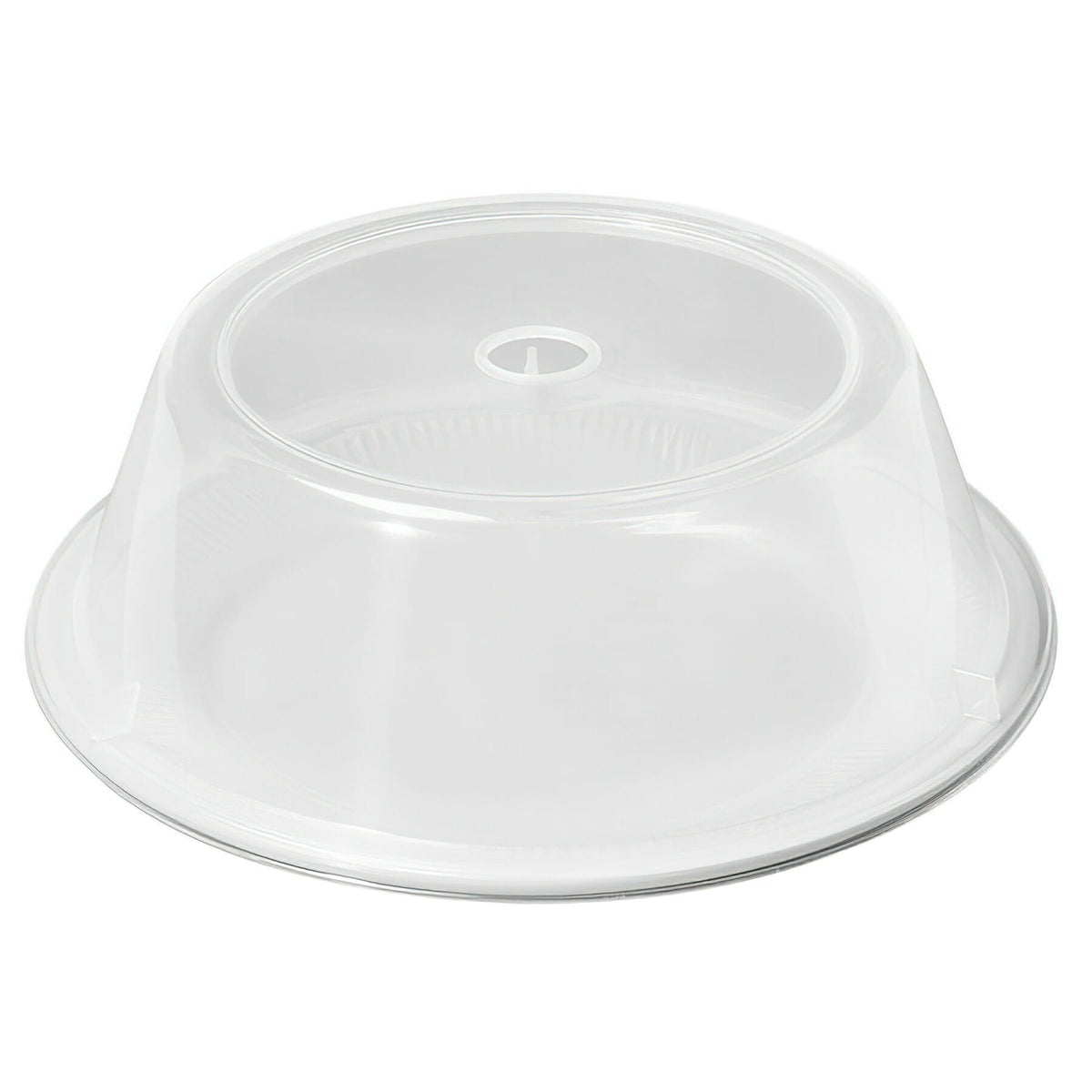 G.E.T. Enterprises CO-91-CL Polypropylene Plate Cover, 9 1/4" Diameter, Clear, 12/Case - Default Title