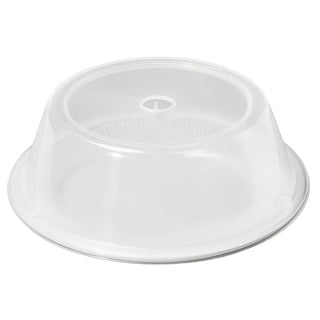 G.E.T. Enterprises CO-91-CL Polypropylene Plate Cover, 9 1/4" Diameter, Clear, 12/Case - Default Title