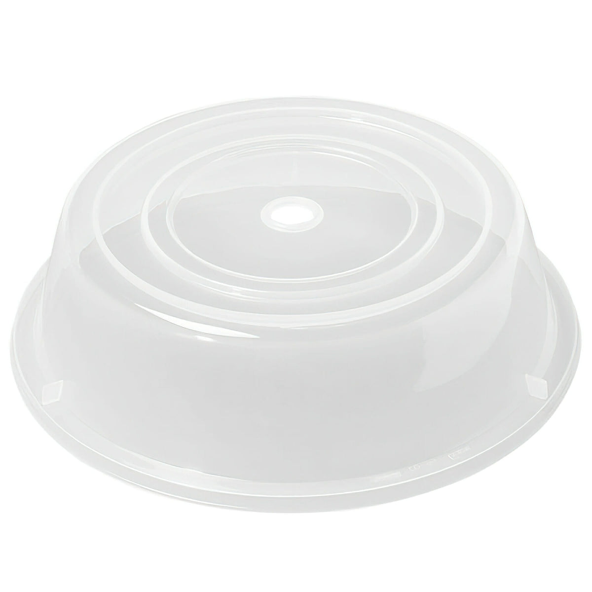 G.E.T. Enterprises CO-95-CL Polypropylene Plate Cover, 11 3/16" Diameter, Clear, 12/Case - Default Title