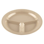G.E.T. Enterprises CP-532 GET SuperMel Melamine Plate, 11" Diameter, 12/Case - Sandstone