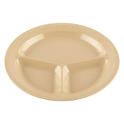 G.E.T. Enterprises CP-532 GET SuperMel Melamine Plate, 11" Diameter, 12/Case - Tan
