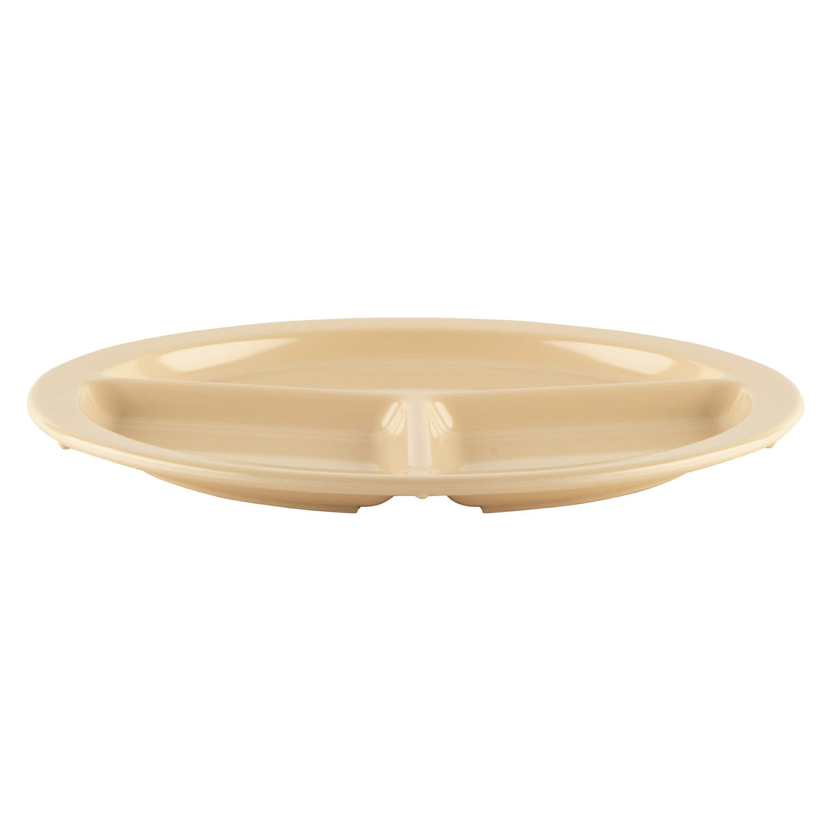 G.E.T. Enterprises CP-533-T GET SuperMel Melamine Plate, 10" Diameter, Beige, 12/Case - photo 2