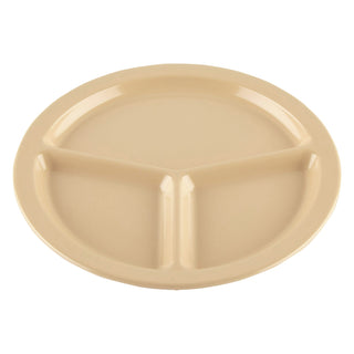 G.E.T. Enterprises CP-533-T GET SuperMel Melamine Plate, 10" Diameter, Beige, 12/Case - Default Title