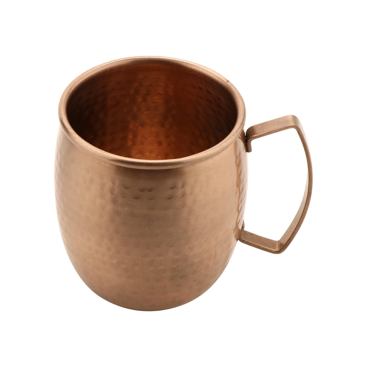 G.E.T. Enterprises CPRMUG Stainless Steel Mug, 16 oz., Copper - Hammered