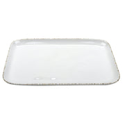 G.E.T. Enterprises GET Urban Mill Melamine Platter, White - 9 1/2"