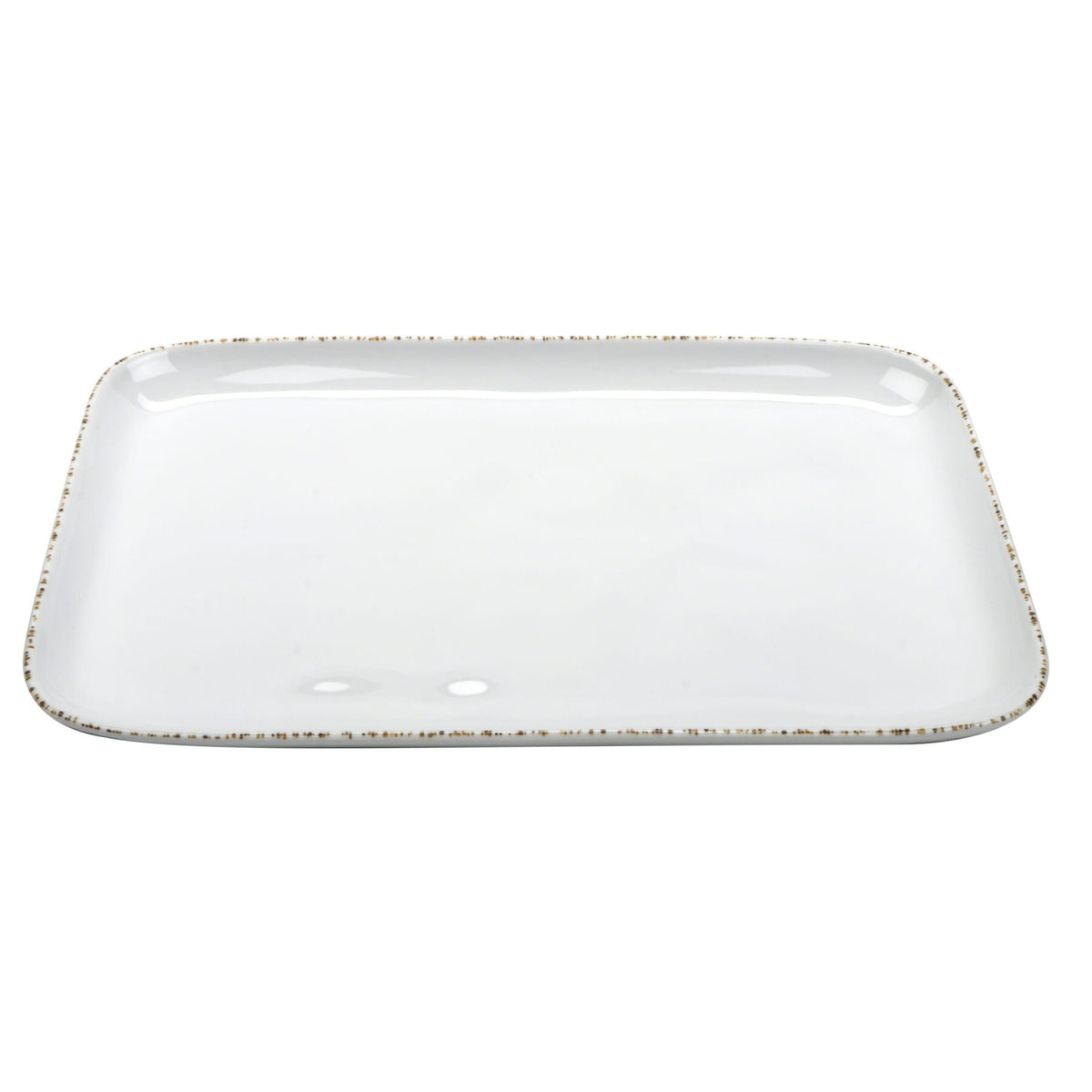 G.E.T. Enterprises GET Urban Mill Melamine Platter, White - 9 1/2"
