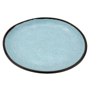 G.E.T. Enterprises CS-90 GET Pottery Market Matte Blue Melamine Plate, 9" Diameter, 12/Case - Blue