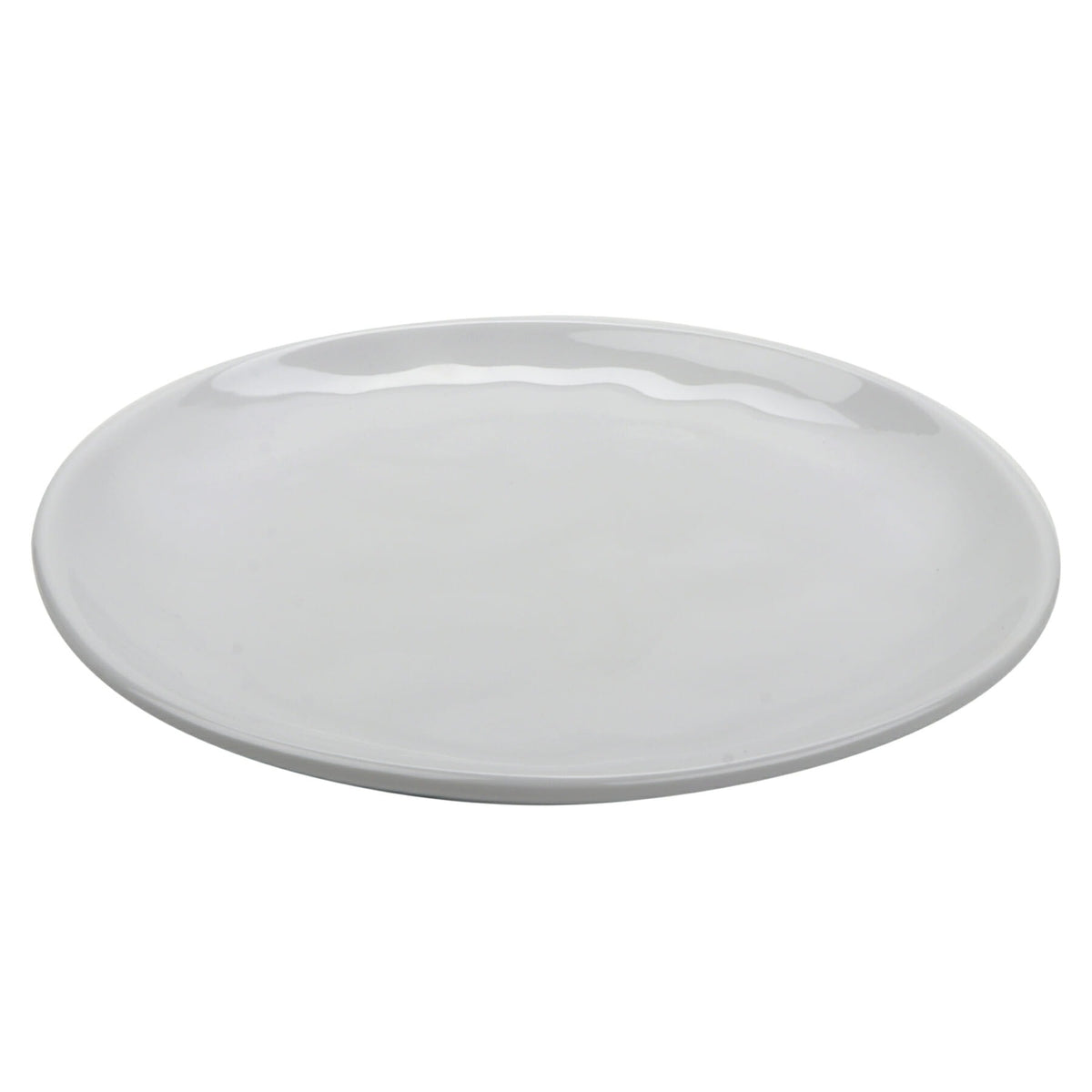 G.E.T. Enterprises CS-9-AM-W GET Arctic Mill Melamine Plate, 9" Diameter, White, 12/Case - Default Title