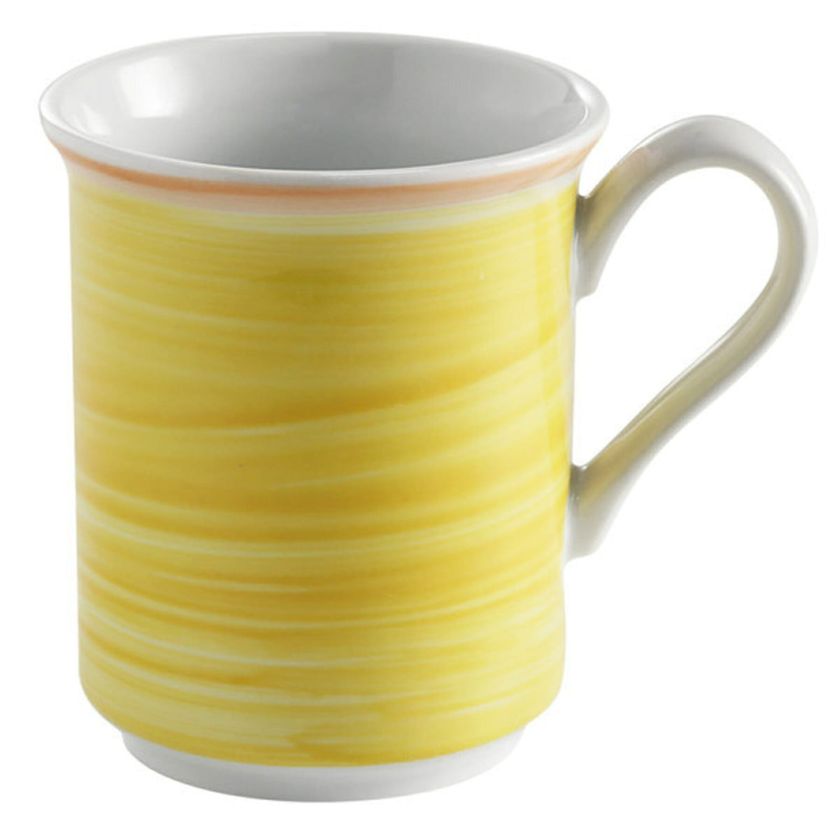 Corona by GET Enterprises Calypso Porcelain Mug, 11 oz., 24/Case - Orange Yellow