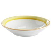 Corona by GET Enterprises Calypso Porcelain Bowl, 10 oz., 24/Case - Orange White Yellow