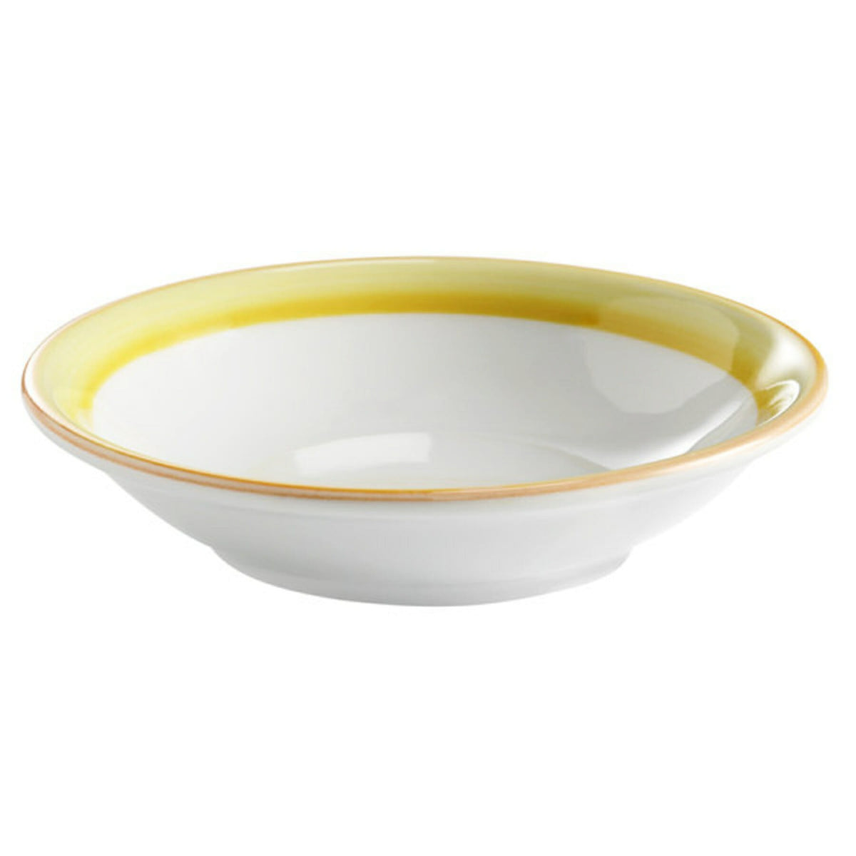 Corona by GET Enterprises Calypso Porcelain Bowl, 10 oz., 24/Case - Orange White Yellow