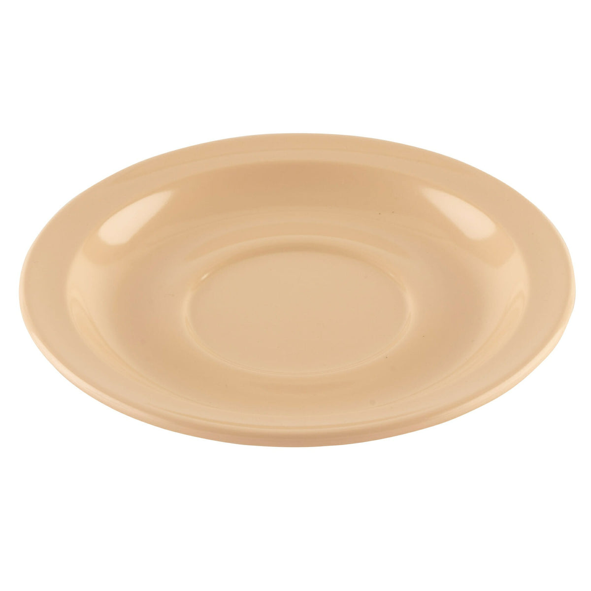 G.E.T. Enterprises DC-200 GET SuperMel Melamine Saucer, 5 3/4" Diameter, 48/Case - Beige