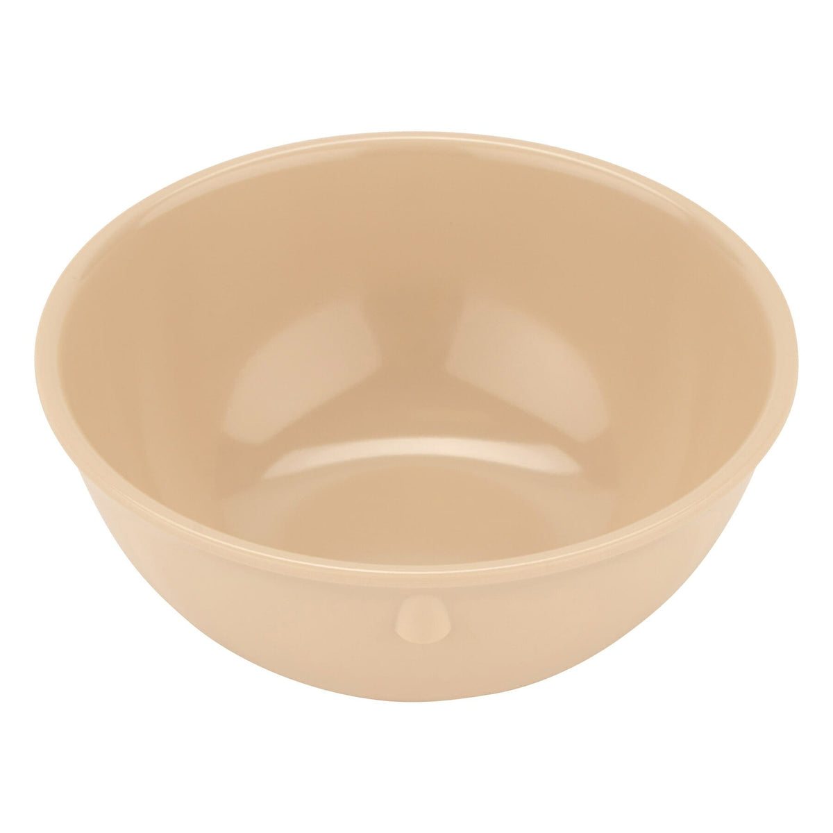 G.E.T. Enterprises DN-315 GET SuperMel Melamine Bowl, 15 oz., 48/Case - G.E.T. Tan Melamine