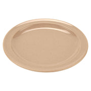 G.E.T. Enterprises DP-506 GET SuperMel Green Melamine Plate, 6 1/2" Diameter, 48/Case - Beige