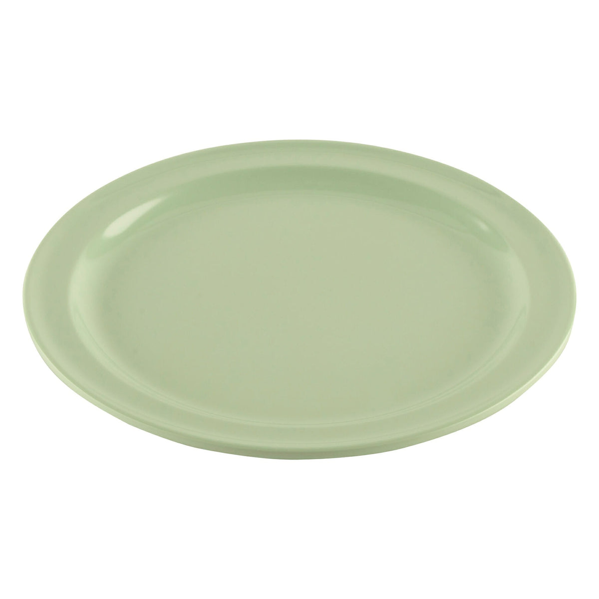 G.E.T. Enterprises DP-509 GET SuperMel Green Melamine Plate, 9" Diameter, 24/Case - Green