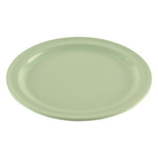 G.E.T. Enterprises DP-509 GET SuperMel Green Melamine Plate, 9" Diameter, 24/Case - Green