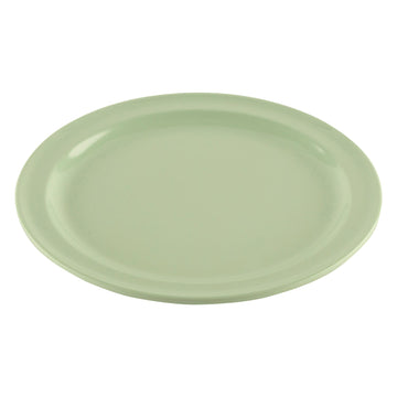 G.E.T. Enterprises DP-509 GET SuperMel Green Melamine Plate, 9" Diameter, 24/Case - Green