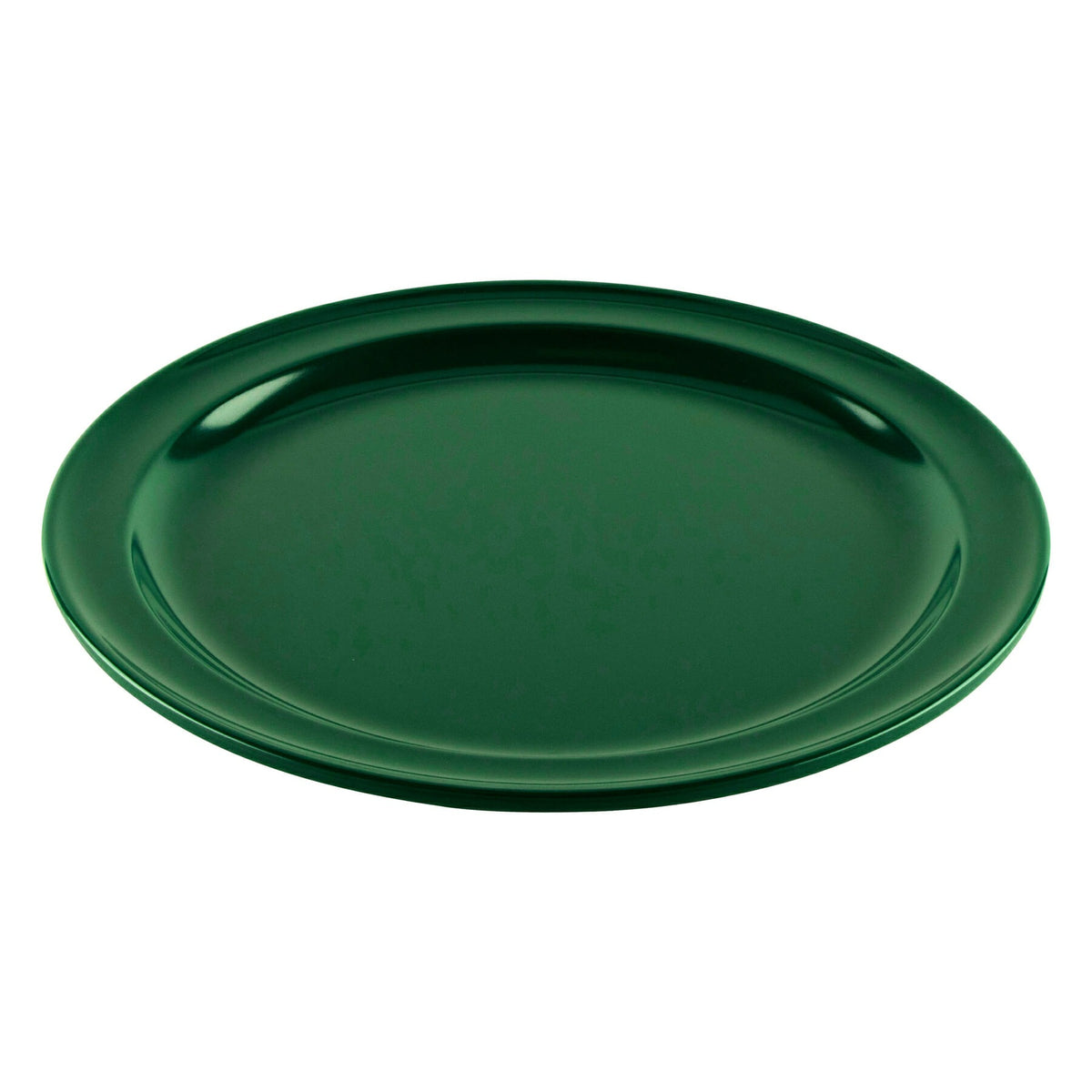 G.E.T. Enterprises DP-509 GET SuperMel Green Melamine Plate, 9" Diameter, 24/Case - Hunter Green