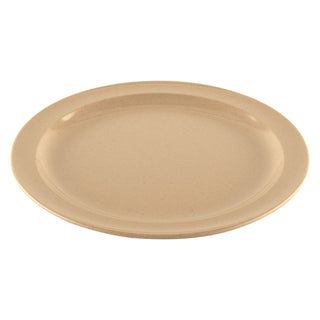G.E.T. Enterprises DP-510 GET SuperMel Melamine Plate, 10 1/4" Diameter, 24/Case - G.E.T. Sandstone Melamine