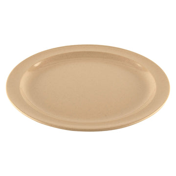 G.E.T. Enterprises DP-510 GET SuperMel Melamine Plate, 10 1/4" Diameter, 24/Case - G.E.T. Sandstone Melamine