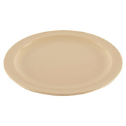 G.E.T. Enterprises DP-510 GET SuperMel Melamine Plate, 10 1/4" Diameter, 24/Case - G.E.T. Tan Melamine