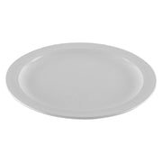 G.E.T. Enterprises DP-510 GET SuperMel Melamine Plate, 10 1/4" Diameter, 24/Case - G.E.T. White Melamine