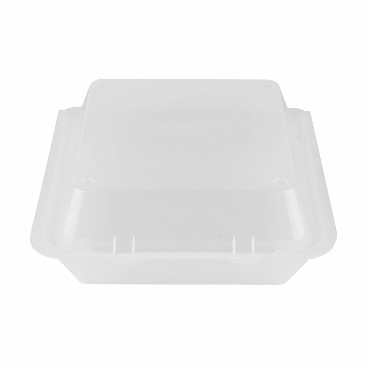 G.E.T. Enterprises EC-02-1-CL Polypropylene Container, 9" x 9", Clear, 12/Pack - Default Title