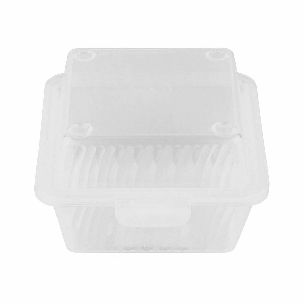 G.E.T. Enterprises Polypropylene Container - 4 3/4" x 4 3/4" x 3 1/4"