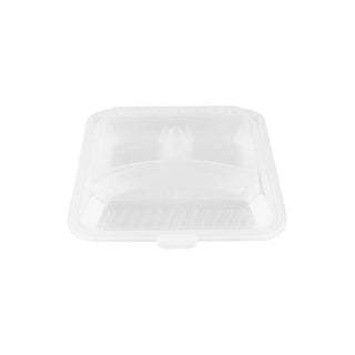 G.E.T. Enterprises EC-12-1 Polypropylene Container, 9" x 9", 12/Case - Clear