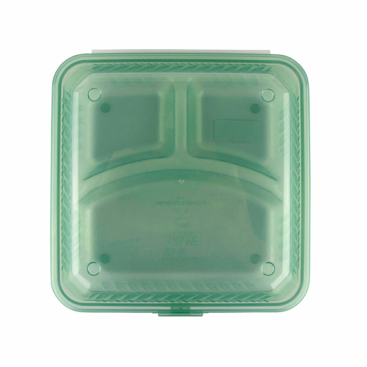 G.E.T. Enterprises EC-12-1 Polypropylene Container, 9" x 9", 12/Case - photo 4
