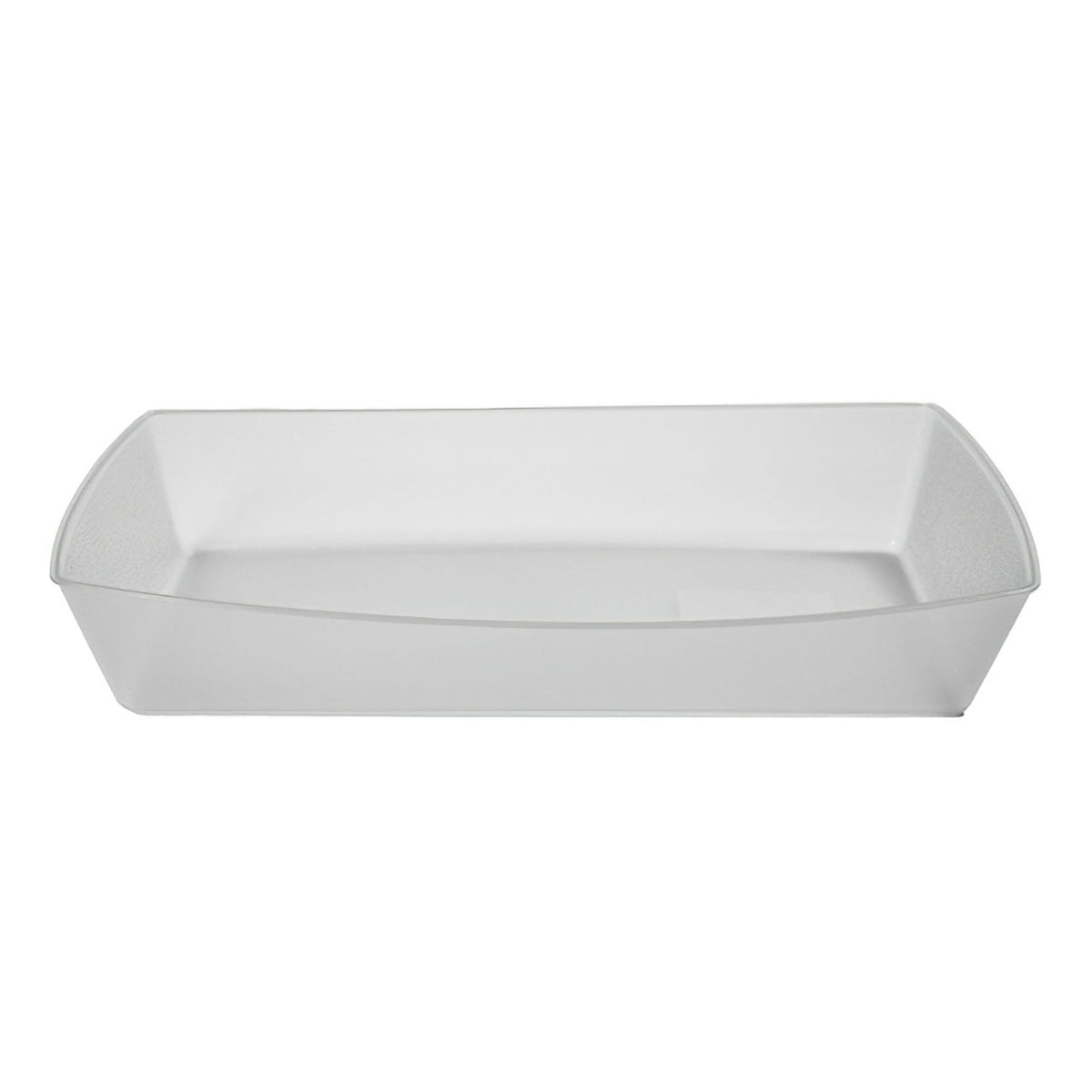 G.E.T. Enterprises EC-33-1-CL Polypropylene Food Tray, 4" x 6", Clear, 48/Case - Default Title